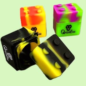 CONTENEDOR DE SILICONA LADRILLO CUADRADO 9 ML